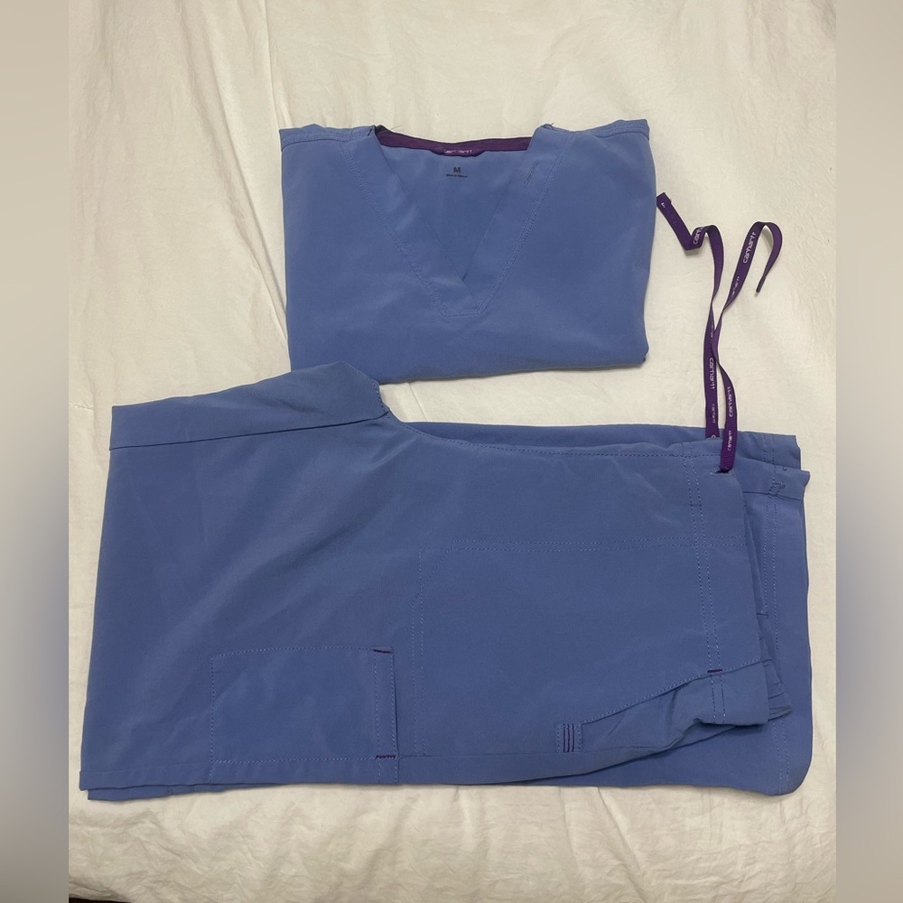 Carhartt Blue Scrub Set